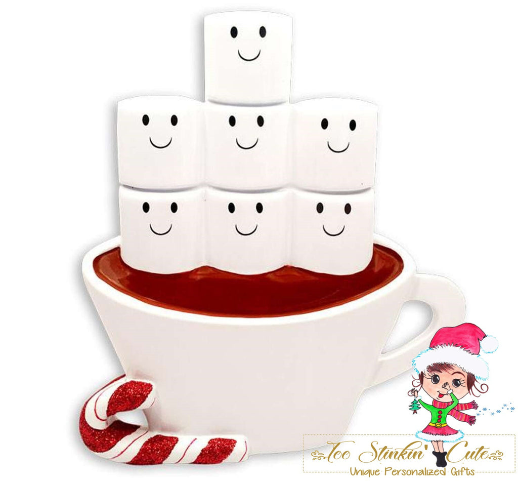 Personalized Hot Chocolate Mug, Family Mugs Personalized, Kids Hot Cocoa Mug,  Kids Hot Chocolate Mugs, Camping Mug Kids, Marshmallow Mugs 